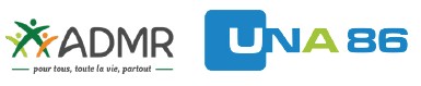 logos ADMR et UNA 86
